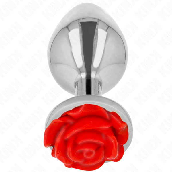 KINK - PLUG ANAL ROSE RED SIZE L