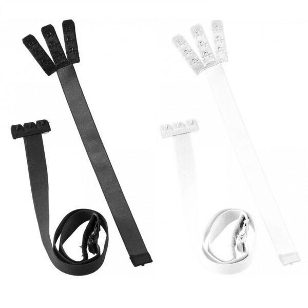 BYE-BRA - OPEN BACK BRA ADAPTER BLACK  WHITE