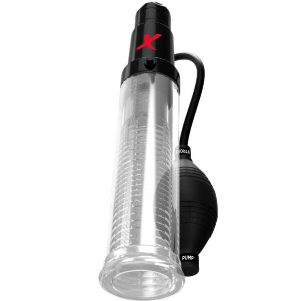 PDX ELITE - SUCK N PUMP STROKER VIBRATING MASTURBATOR STIMULATING WAVE PUMP